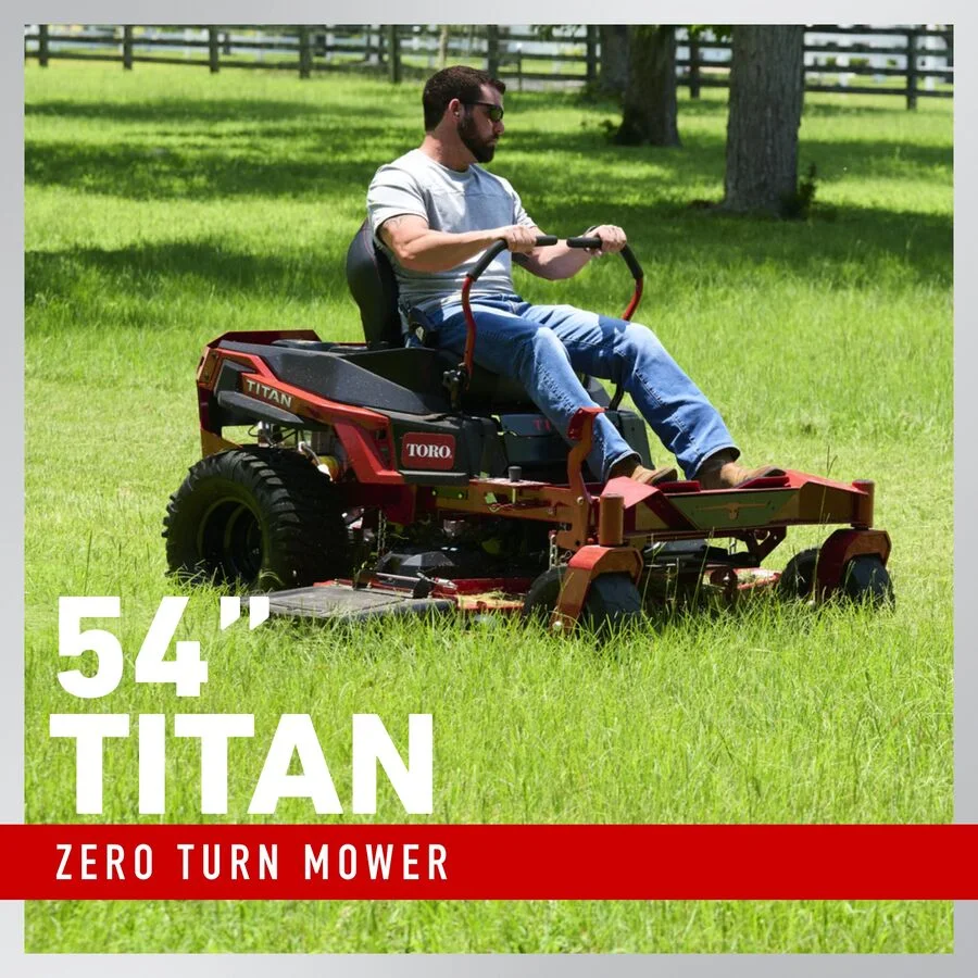 Toro TITAN® 54-Inch Zero-Turn Riding Lawn Mower with 26 HP Kohler Engine