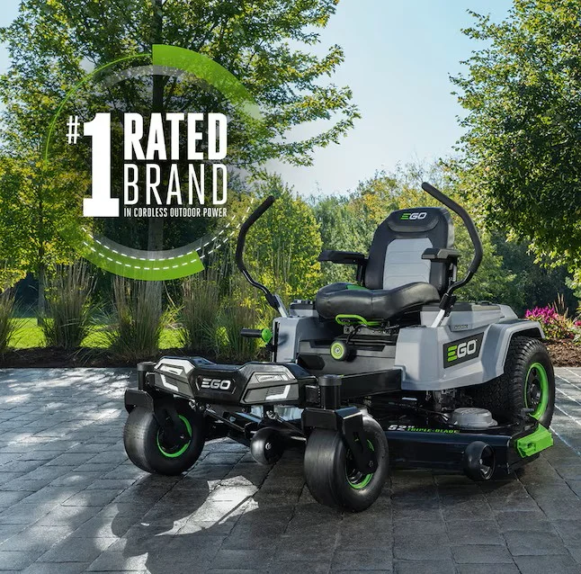 EGO POWER+ Z6 52-in 56-volt Lithium ion Electric Zero-turn riding lawn mower with ( 6 ) 12 Ah Batteries ( Charger Included )