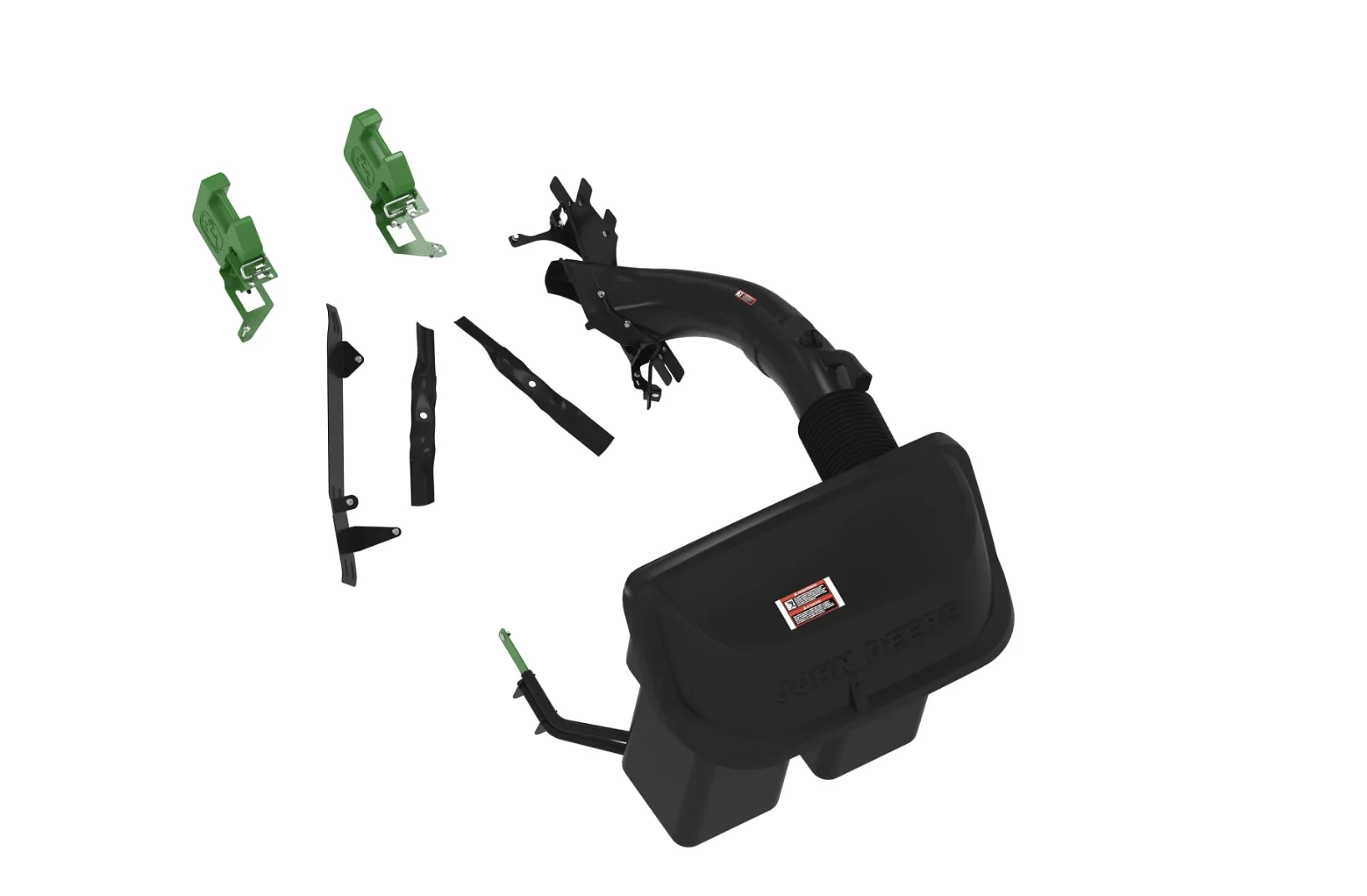 John Deere BG20755 Material Collection System – 2 Bag, 6.5 Bushel for 42A Mower Deck