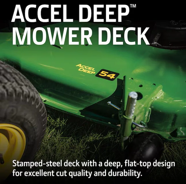 John Deere Z325E ZTrak 54-in 24 -HP V-twin Gas Zero-turn Riding Lawn Mower