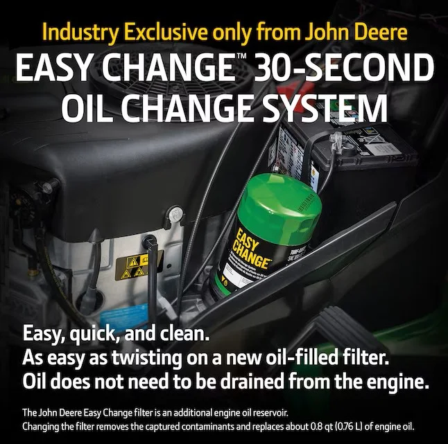 John Deere S180 54-in 24 -HP V-twin Gas Riding lawn mower