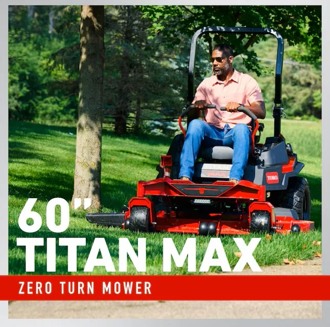 Toro Titan MAX 60-in 26 -HP V-twin Gas Zero-turn Riding Lawn Mower