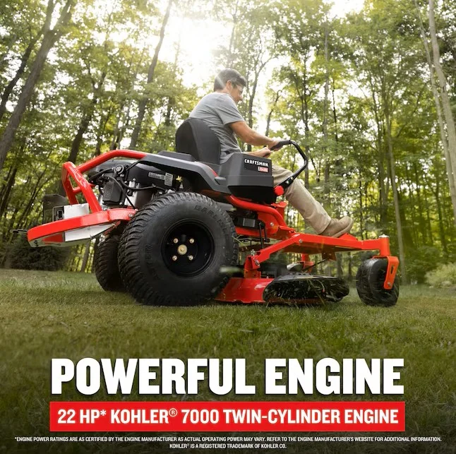 CRAFTSMAN Z5400 46-in 22 -HP V-twin Gas Zero-turn Riding Lawn Mower