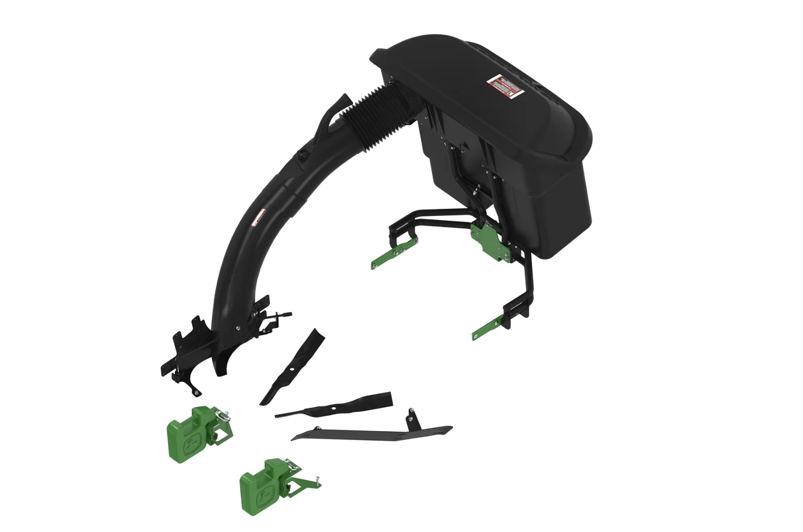 John Deere BG20755 Material Collection System – 2 Bag, 6.5 Bushel for 42A Mower Deck