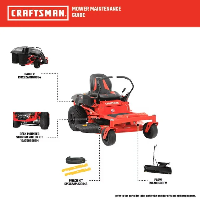 CRAFTSMAN Z5200 42-in 20 -HP V-twin Gas Zero-turn Riding Lawn Mower