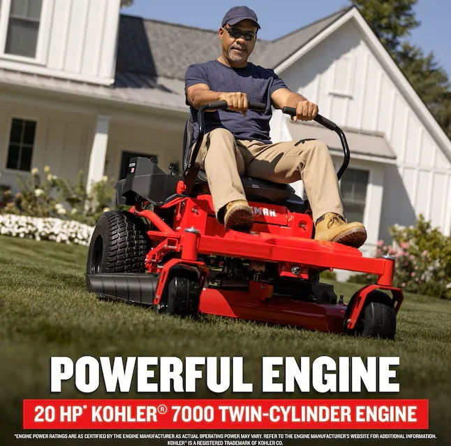 CRAFTSMAN Z5200 42-in 20 -HP V-twin Gas Zero-turn Riding Lawn Mower