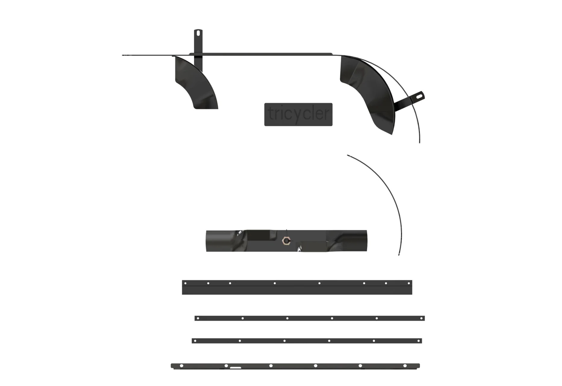 John Deere BG20304 – Grass Mulching Attachment (54 inch)