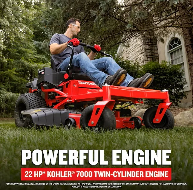 CRAFTSMAN Z5800 54-in 24 -HP V-twin Gas Zero-turn Riding Lawn Mower