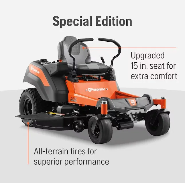 Husqvarna Z248F Special Edition 48-in 21.5 -HP V-twin Zero-turn Riding Lawn Mower