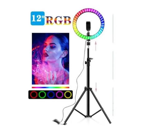 RING LIGHT 3D 30CM RGB