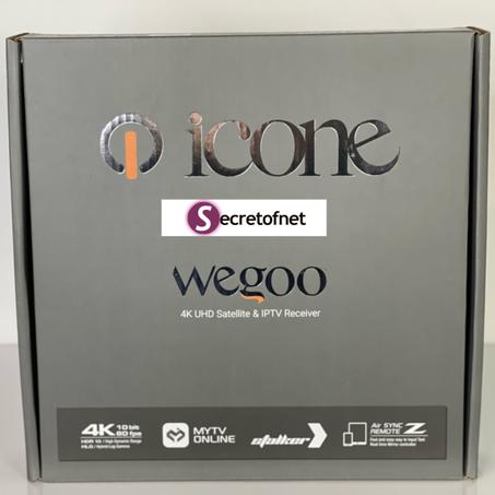 ICONE WEGOO 4K UHD SATELLITE & IPTV RECEIVER