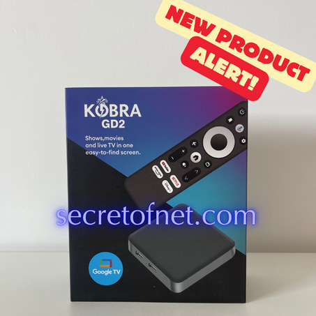KOBRA GD2 official Google TV 12 / 2GB / 32GB