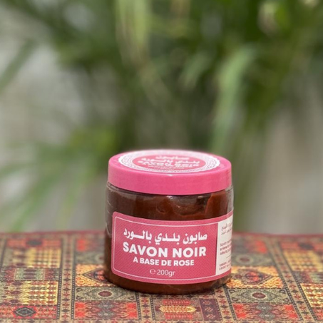 صابون بلدي بالورد – صابون مغربي تقليدي
