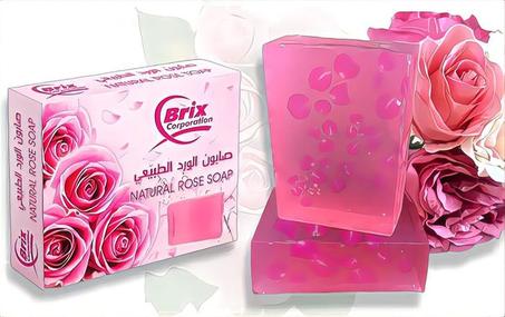 صابونة الورد الطبيعية – ناعمة ومغذية