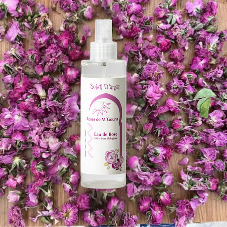 غسول الوجه بالورد – ناعم وطبيعي