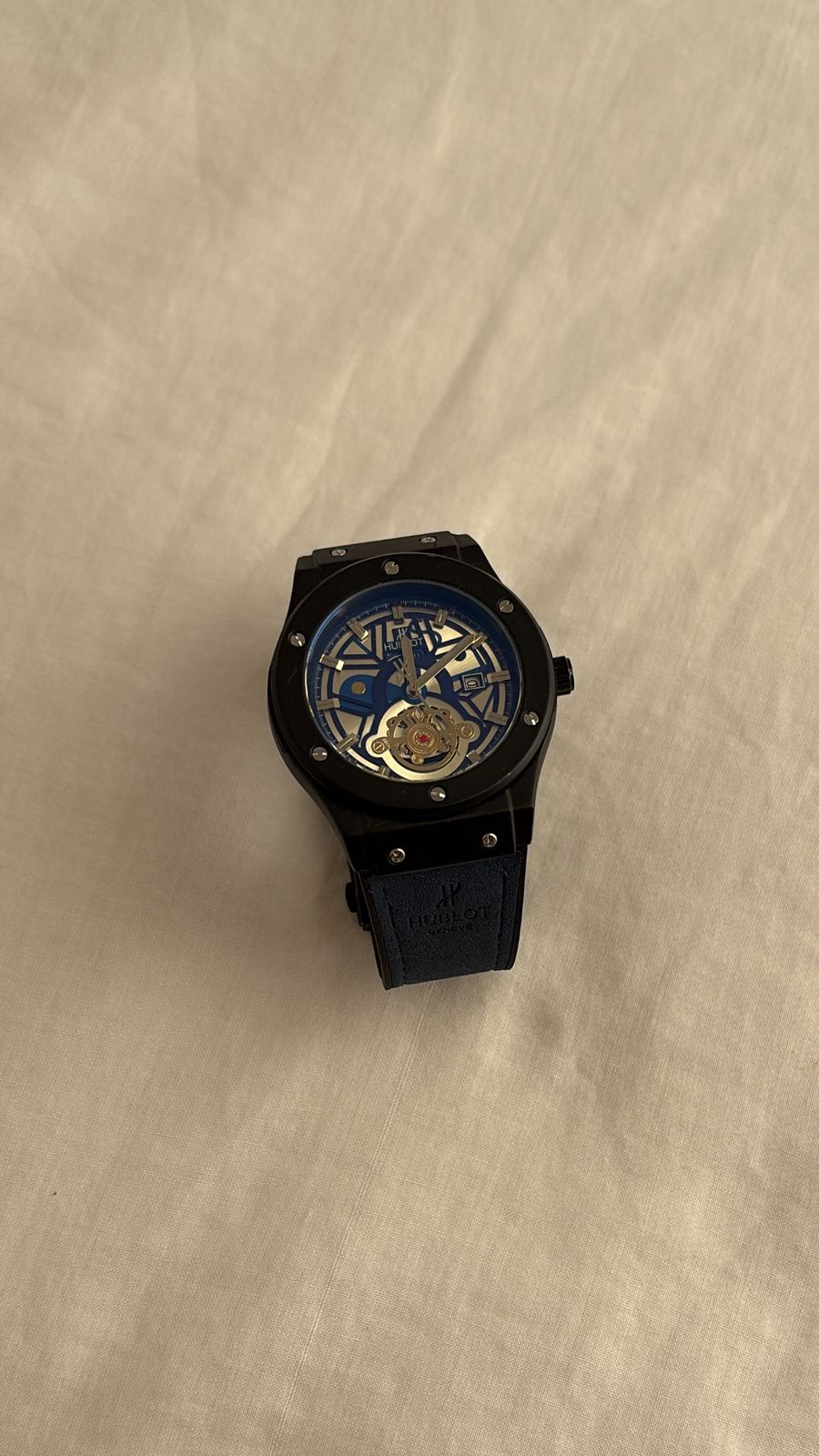 Hublot Bleu Marine