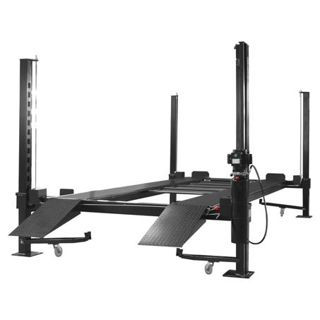 APlusLift 11,000LB 4-Post Portable Parking Storage Service Car Lift - HW-4P11S
