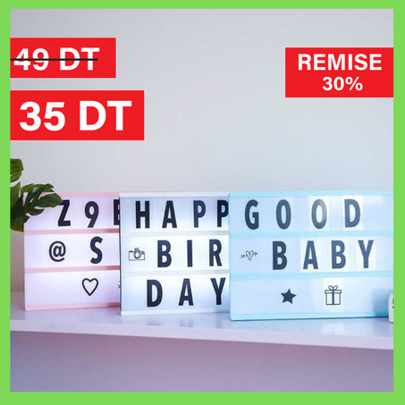 Led Message Light Box