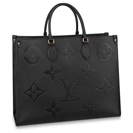 LOUIS VUITTON ONTHEGO GM NEW BLACK