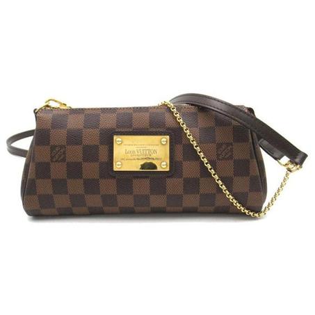 LOUIS VUITTON DAMIER EBENE POCHETTE EVA BROWN