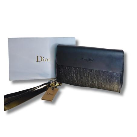 DIOR CARO ORCHID LONG WALLET