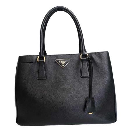 PRADA MINI GALLERIA SAFFIANO DOUBLE ZIP TOTE