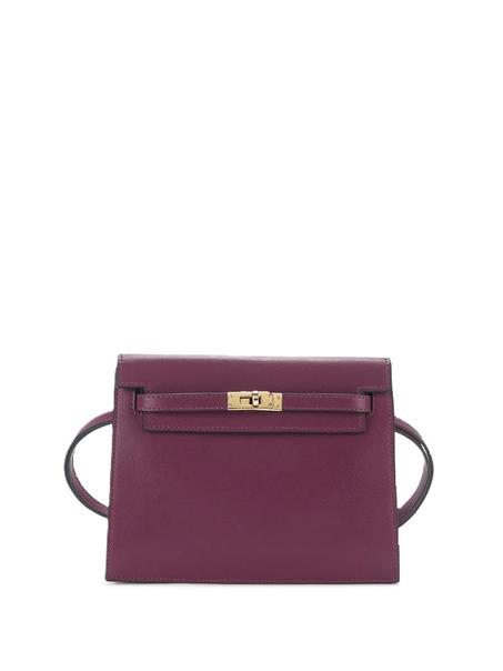 DANSE BAG FLAP-TOP MESSENGER SHOULDER BAG GOLD HARDWARE CLUTCH