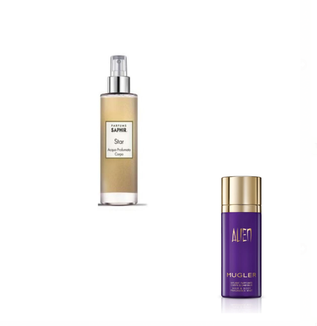 Brume spray pour le corps star de saphir 200ml