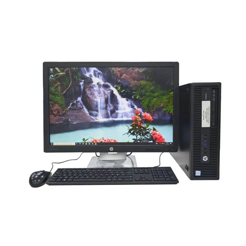 Complet Bureau HP ProDesk 600 G2 SFF – Core i3 6e Gén – RAM 8Go – HDD 500Go + Écran HP 24″ LED