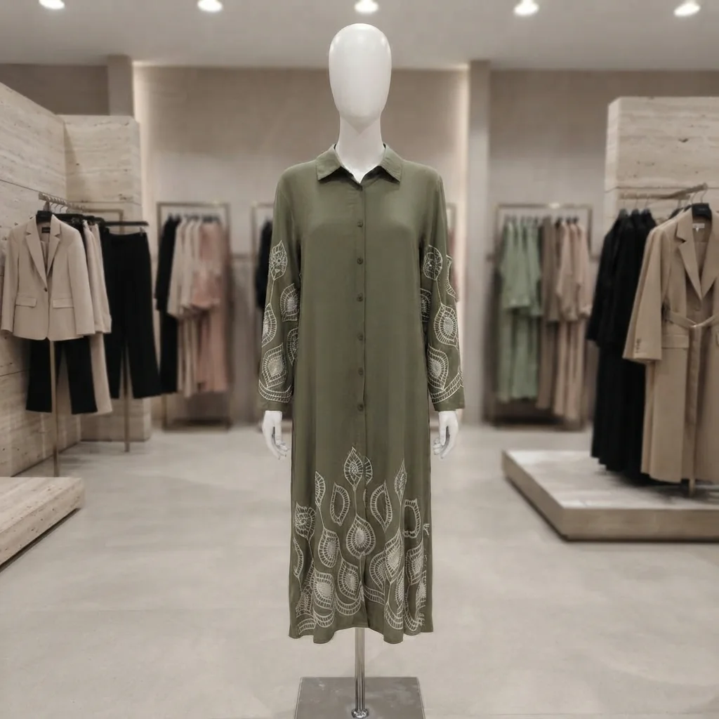 Robe vert