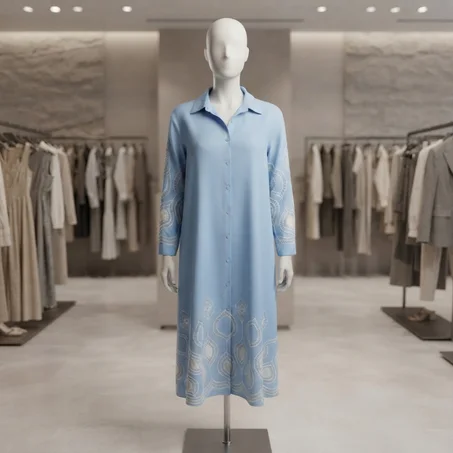 Robe blue