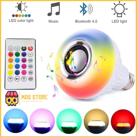 Lampe Led Music Baffle Bluetooth Speaker Bulb