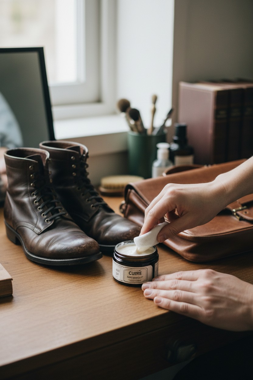 Crème Rénovatrice pour Cuir