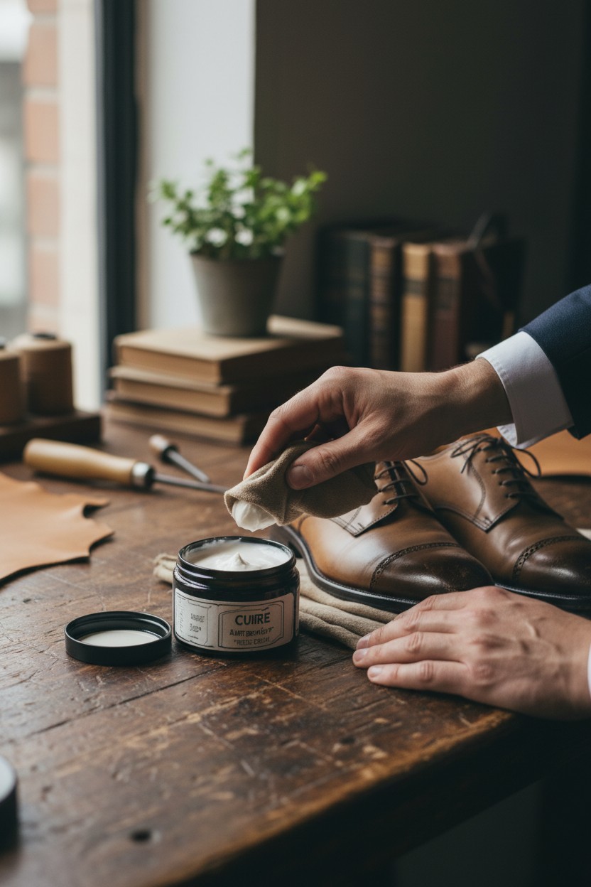 Crème Rénovatrice pour Cuir