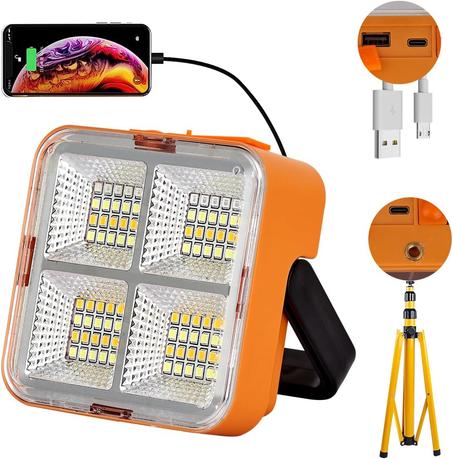 مصباح LED محمول يعمل بالطاقة الشمسية