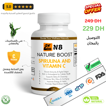 VITAMINE C + SPIIRULINE