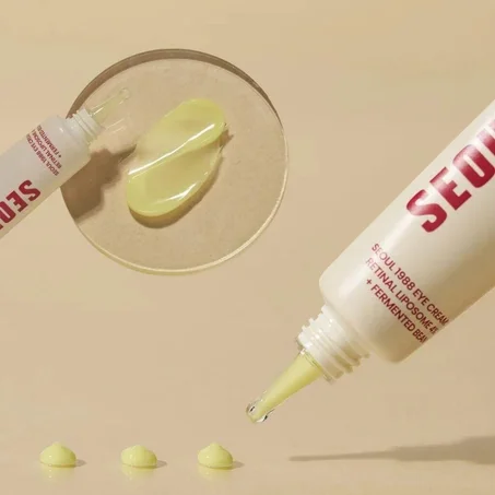 ✨ SEOUL 1988 — Duo Anti-Âge Éclat & Regard | Eye Cream + Sérum - Livraison 1000f à Abidjan✨