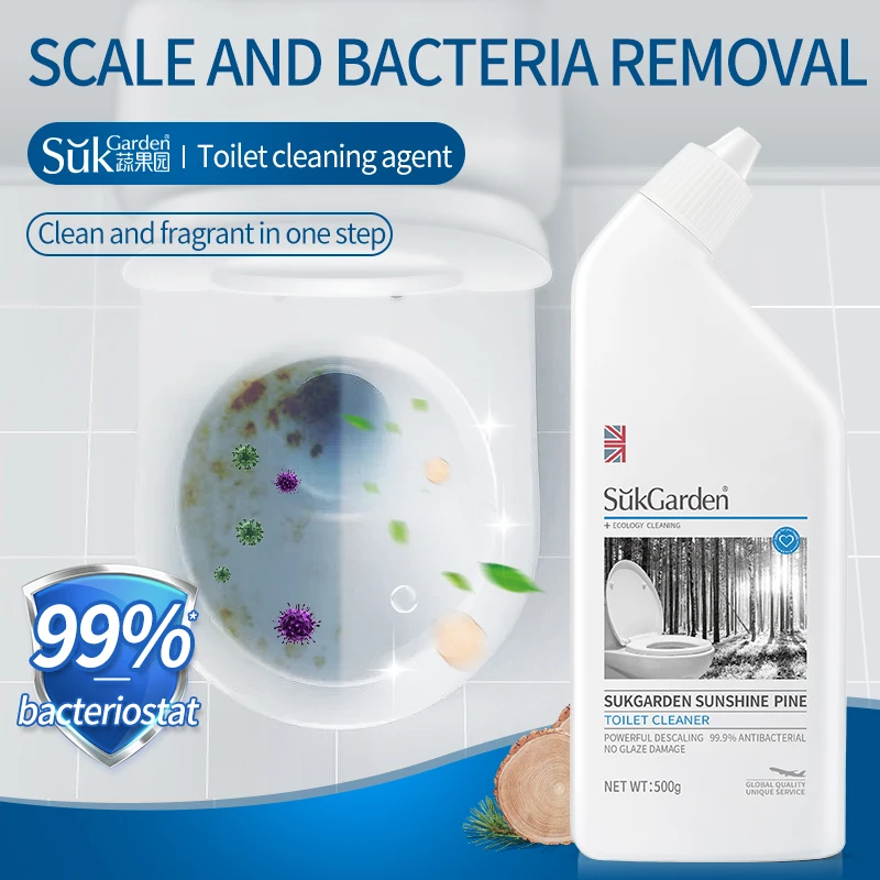 Nettoyant multi-surfaces puissant pour des toilettes, douche et carrelage impeccables.