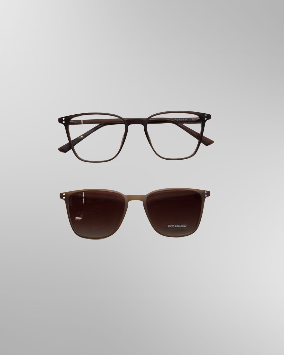 LUNETTES A CLIPS UNISEX NOIR
