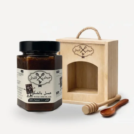 عسل بشكولاته يناسب الاطفال (  طعم الشكولاته + المناعة  )