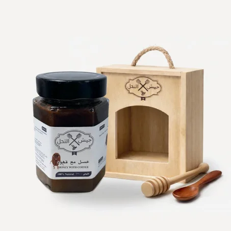 عسل مع القهوة البرازيلية ( محبين القهوة)