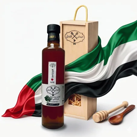 عسل السدر الاماراتي انتاج ابوظبي ( الحجم الكبير )