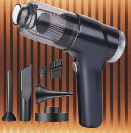 مكنسة السيارة المحمولة 120 واط: قوة شفط عالية لتنظيف سيارتك بسهولة وسرعة