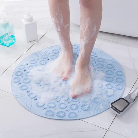 tapis de douche rond