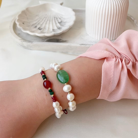 Bracelet perles Éternité