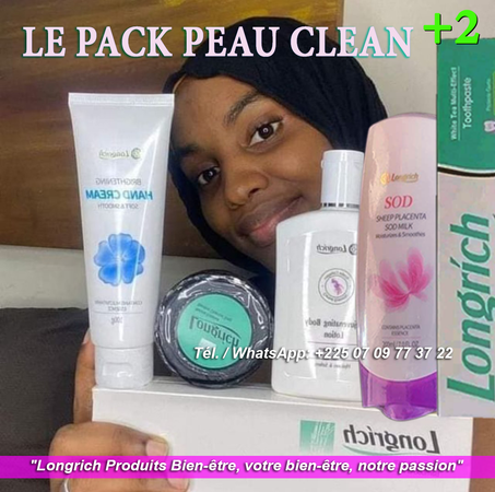 Le pack peau clean +2