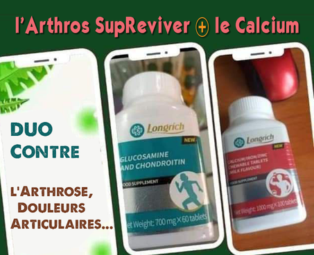 Le kit contre l'arthrose et les douleurs articulaires