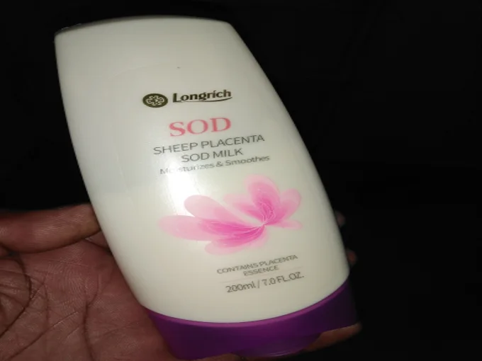 Lait Corporel Longrich SOD à Base De Placenta De Brebis - 200 Ml, Hydratation Intense, Neuf