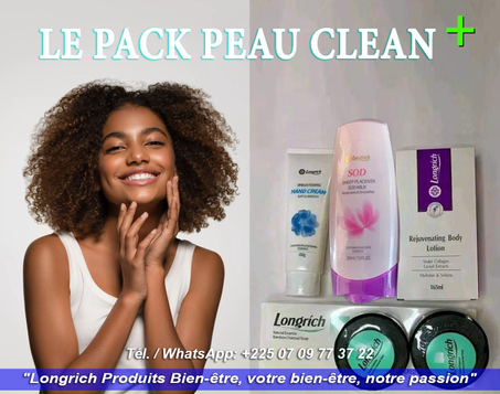 Le pack peau clean +
