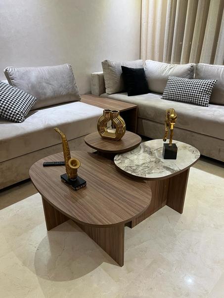 des tables basses oval